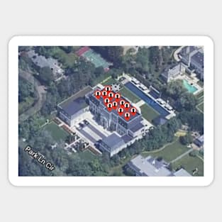 drake mansion google map 2024 Sticker